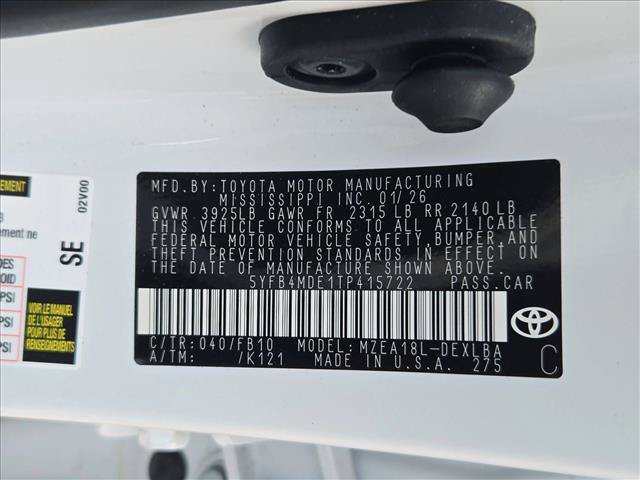 Used 2026 Toyota Corolla LE FWD image 23