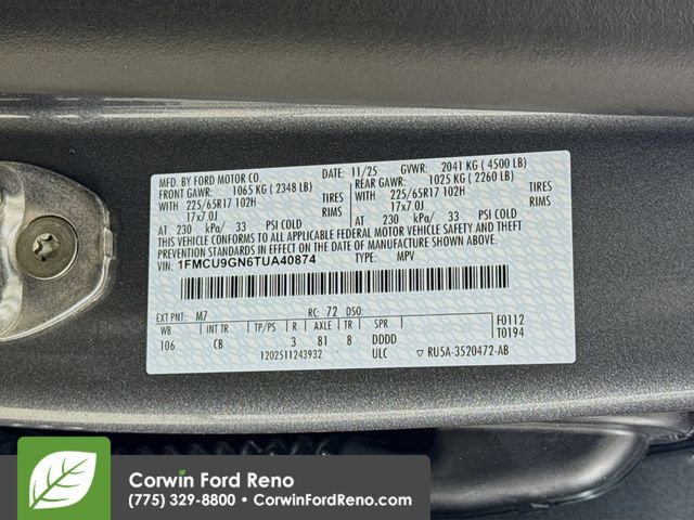 New 2026 Ford Escape Active w/ Cold Weather Package image 32