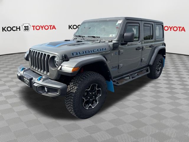 Used 2021 Jeep Wrangler Unlimited Rubicon 4xe w/ Cold Weather Group AWD/4WD image 3