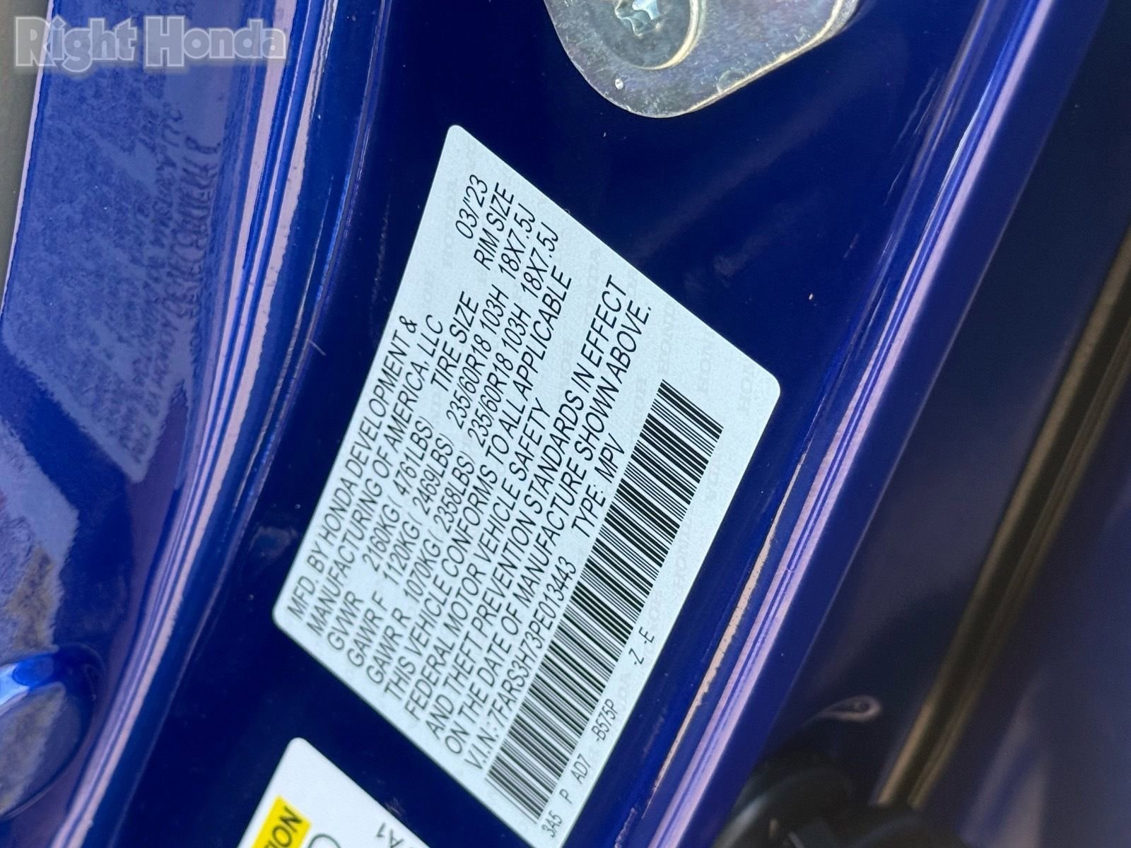 Certified 2023 Honda CR-V EX-L image 35