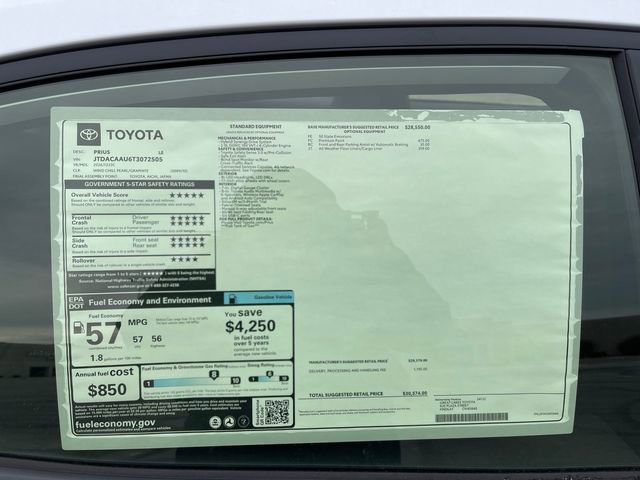 New 2026 Toyota Prius LE image 16