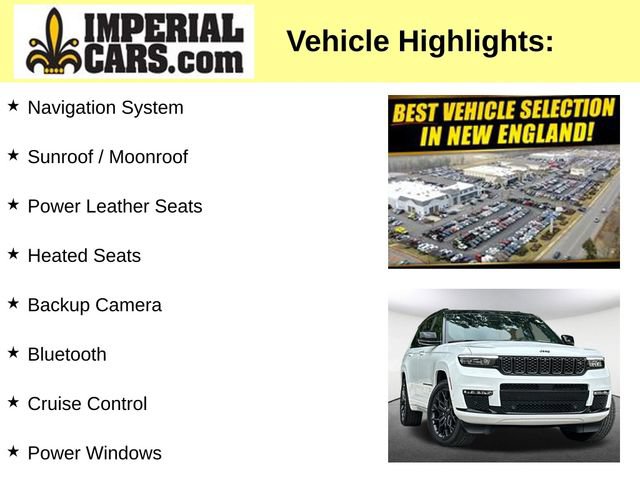 Certified 2025 Jeep Grand Cherokee L Summit w/ Advanced Protech Group IV AWD/4WD image 3
