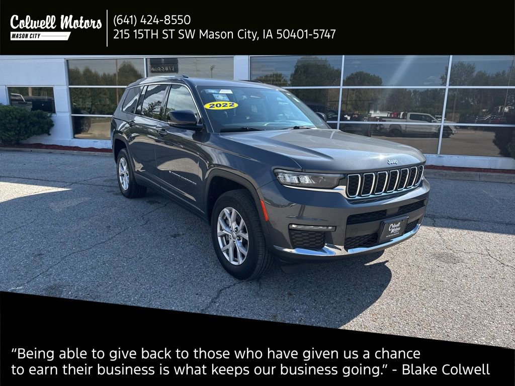 Used 2022 Jeep Grand Cherokee L Limited