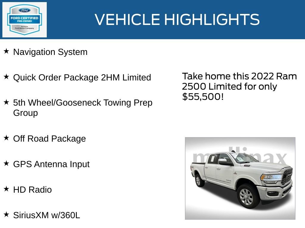 Used 2022 RAM 2500 Limited image 34