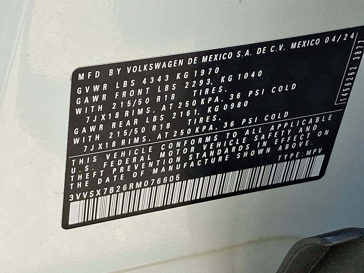 Used 2024 Volkswagen Taos SE FWD image 27