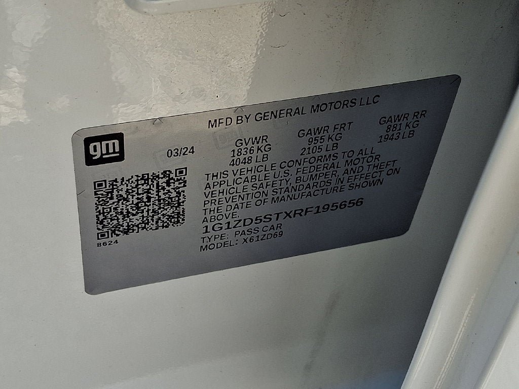 Certified 2024 Chevrolet Malibu LT FWD image 29