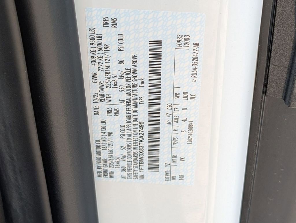 New 2026 Ford Transit 350 148 High Roof Extended w/ Load Area Protection Package image 30