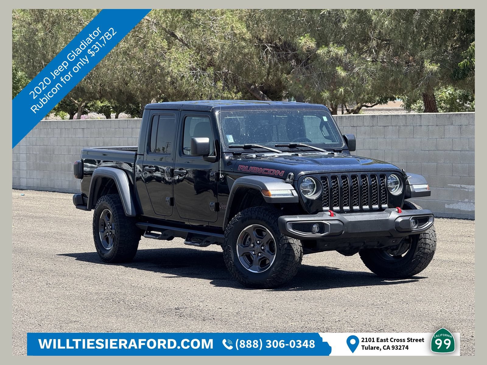 Used 2020 Jeep Gladiator Rubicon AWD/4WD image 1