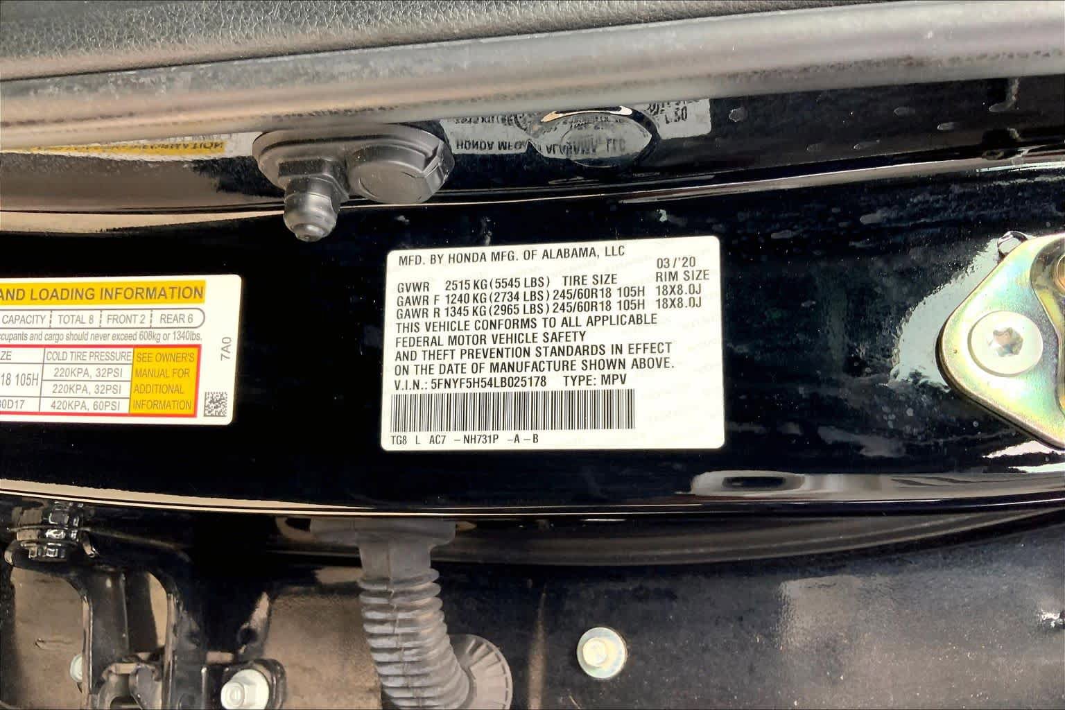 Used 2020 Honda Pilot EX-L image 37