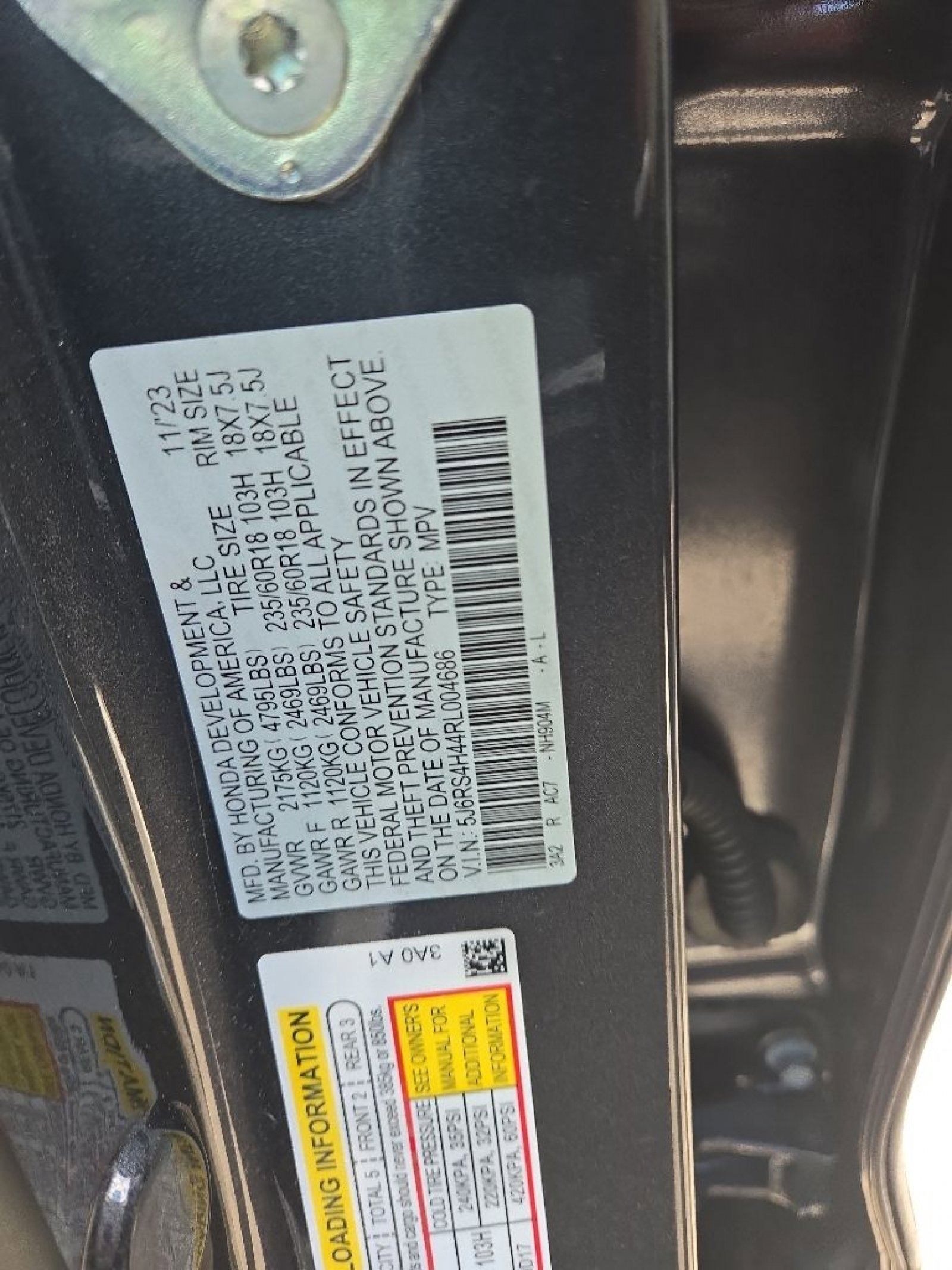 Certified 2024 Honda CR-V EX image 23