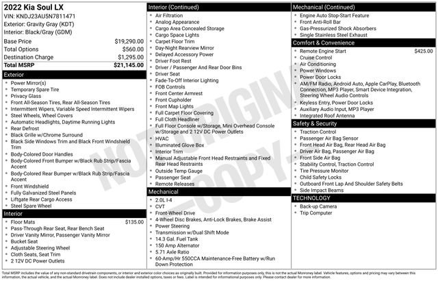 Used 2022 Kia Soul LX image 30