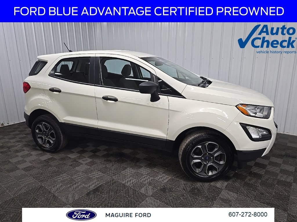Certified 2020 Ford EcoSport S AWD/4WD image 1