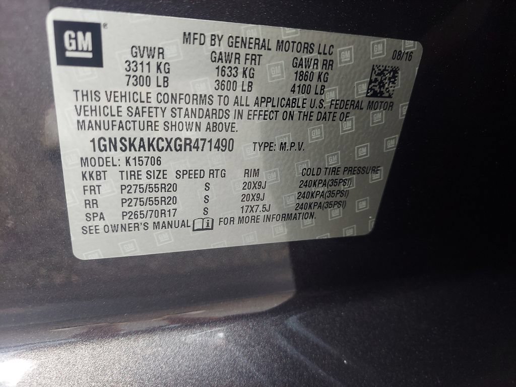 Certified 2016 Chevrolet Tahoe LS AWD/4WD image 24