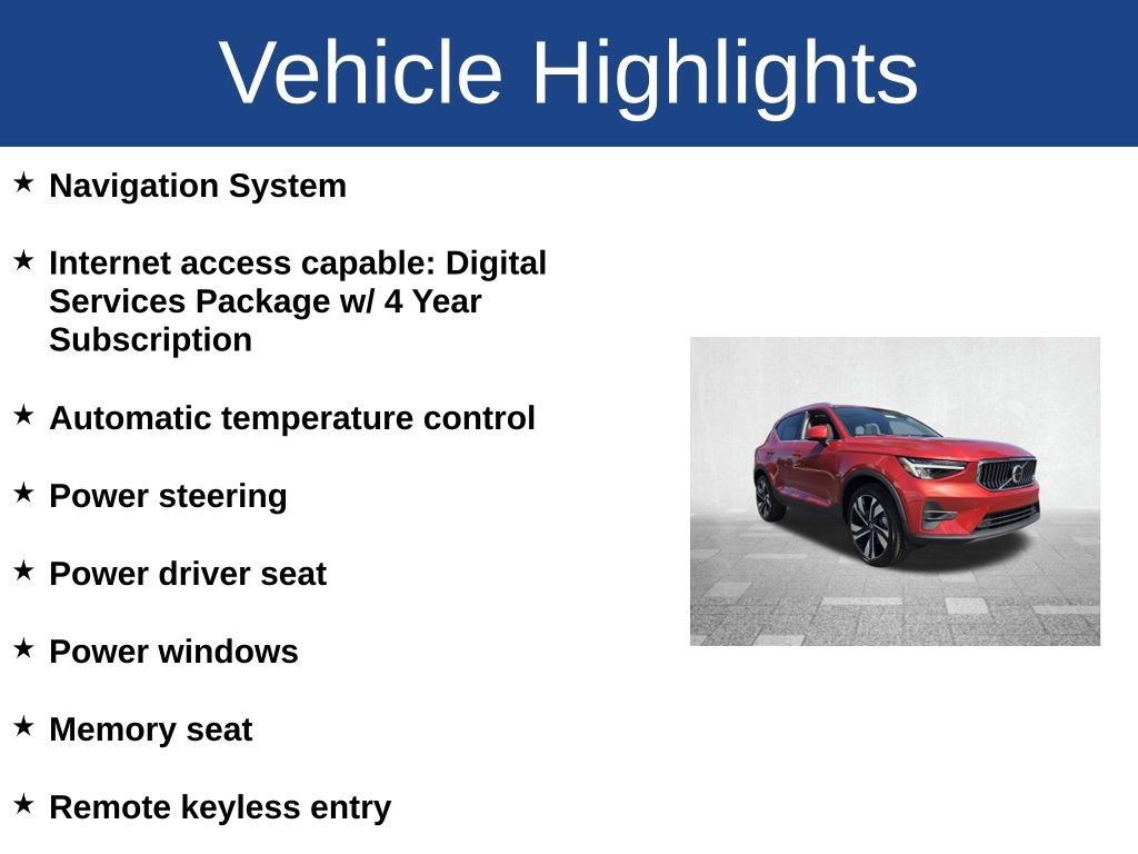 Certified 2023 Volvo XC40 B5 Plus AWD/4WD image 4