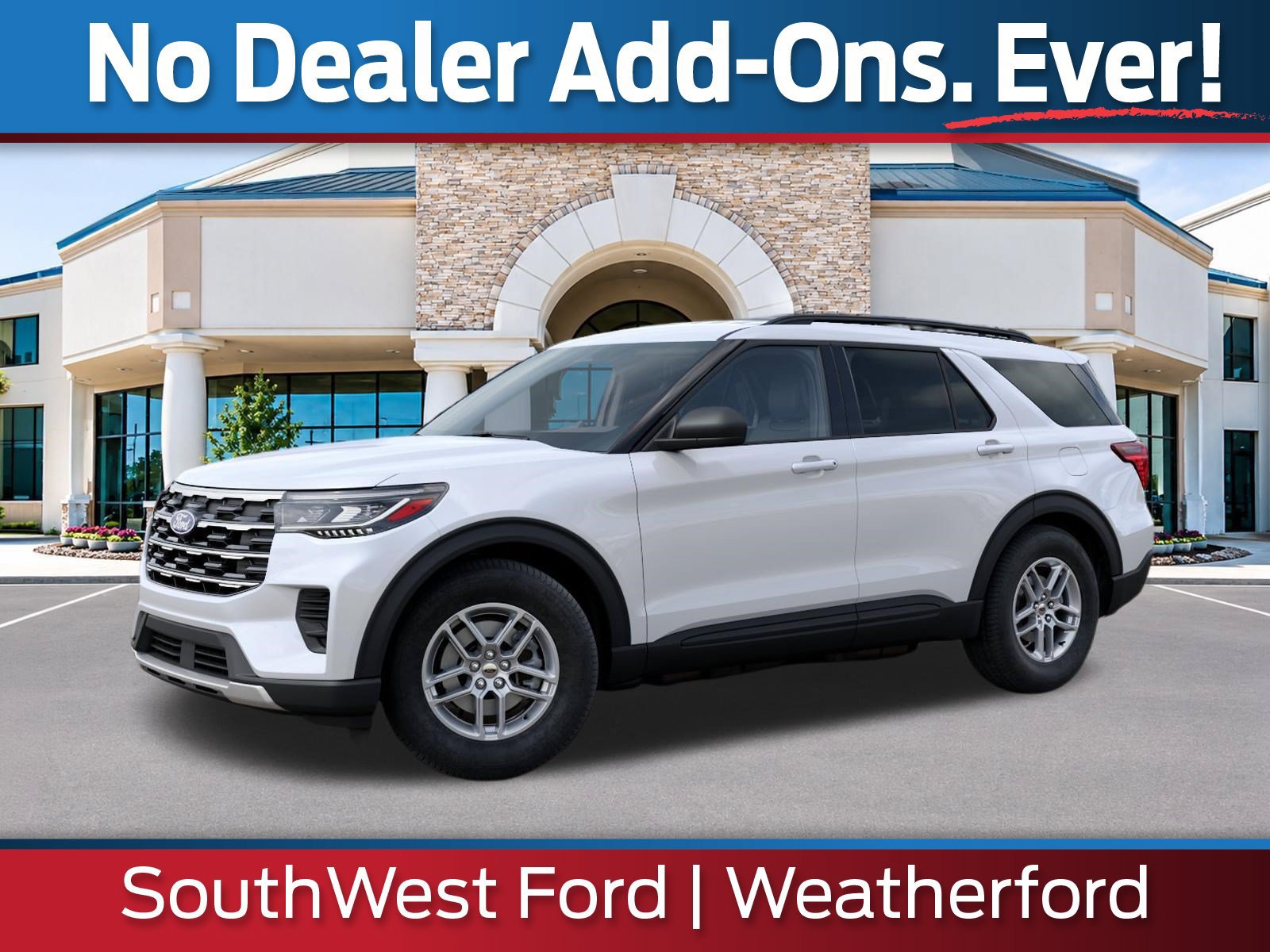 New 2027 Ford Explorer Active RWD 360° Tour