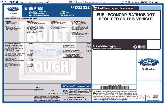 Certified 2023 Ford E-350 and Econoline 350 Super Duty w/ Power Windows & Locks Group RWD image 2
