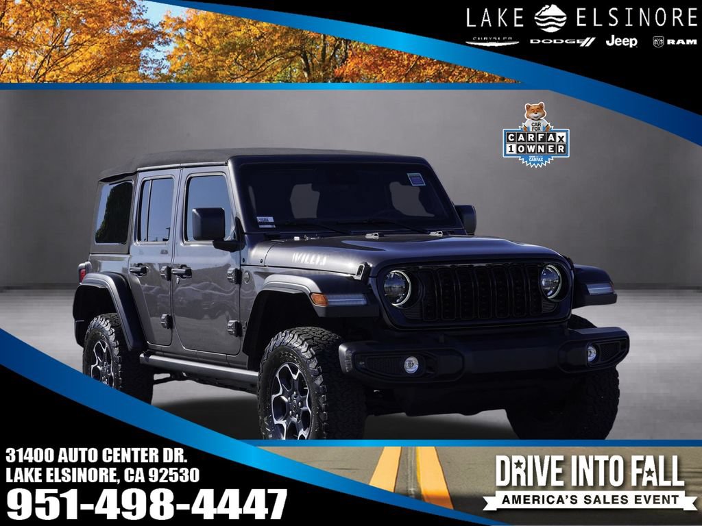 Used 2024 Jeep Wrangler Unlimited Sport