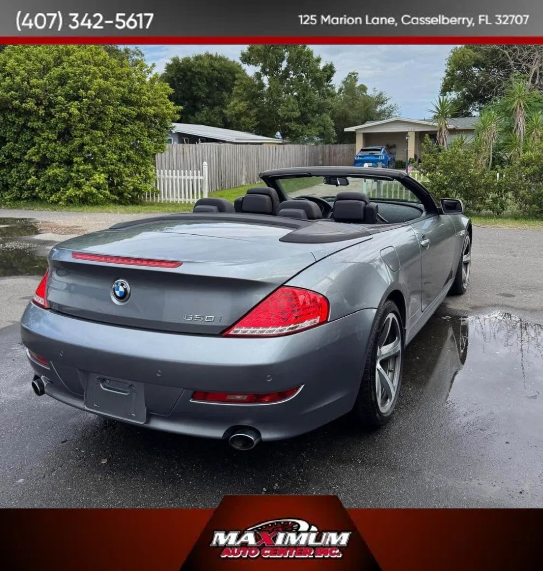 Used 2008 BMW 650i Convertible RWD image 7