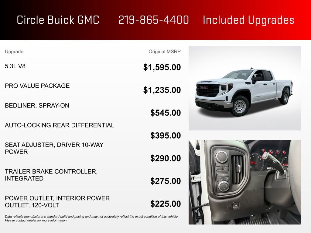 New 2026 GMC Sierra 1500 Pro w/ Pro Value Package image 3