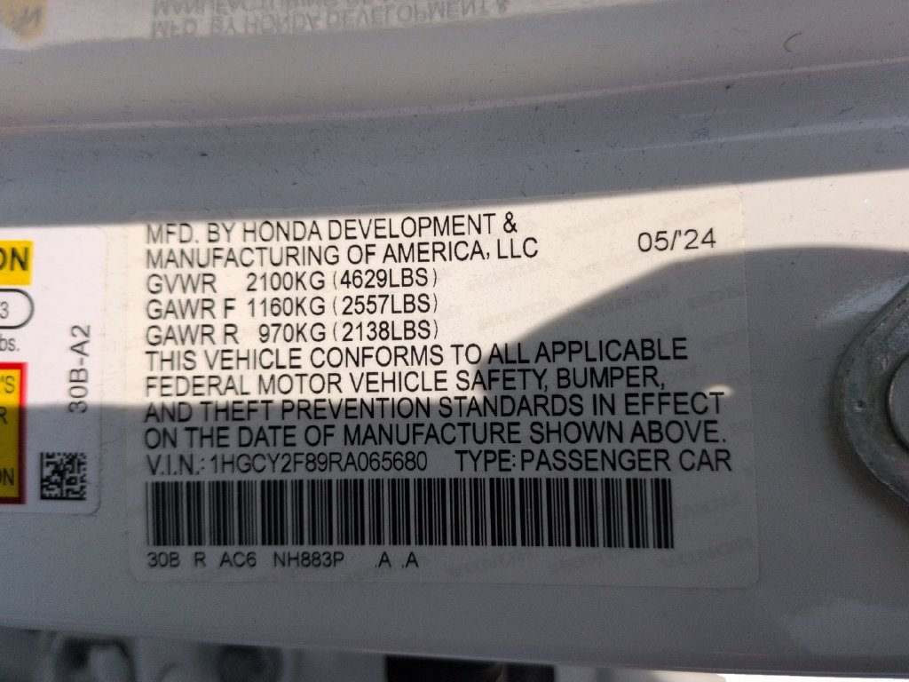 Used 2024 Honda Accord Touring image 32