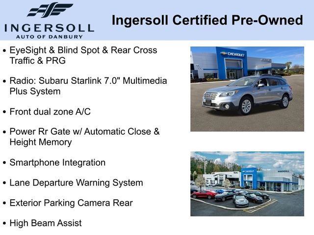 Used 2017 Subaru Outback 2.5i Premium image 5