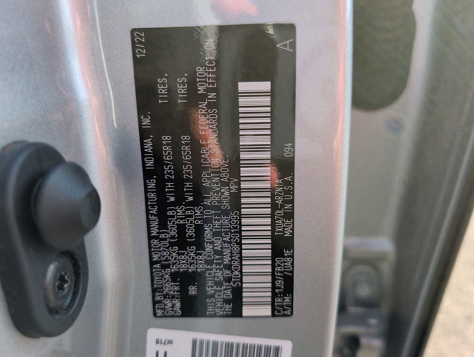 Used 2023 Toyota Highlander L image 26