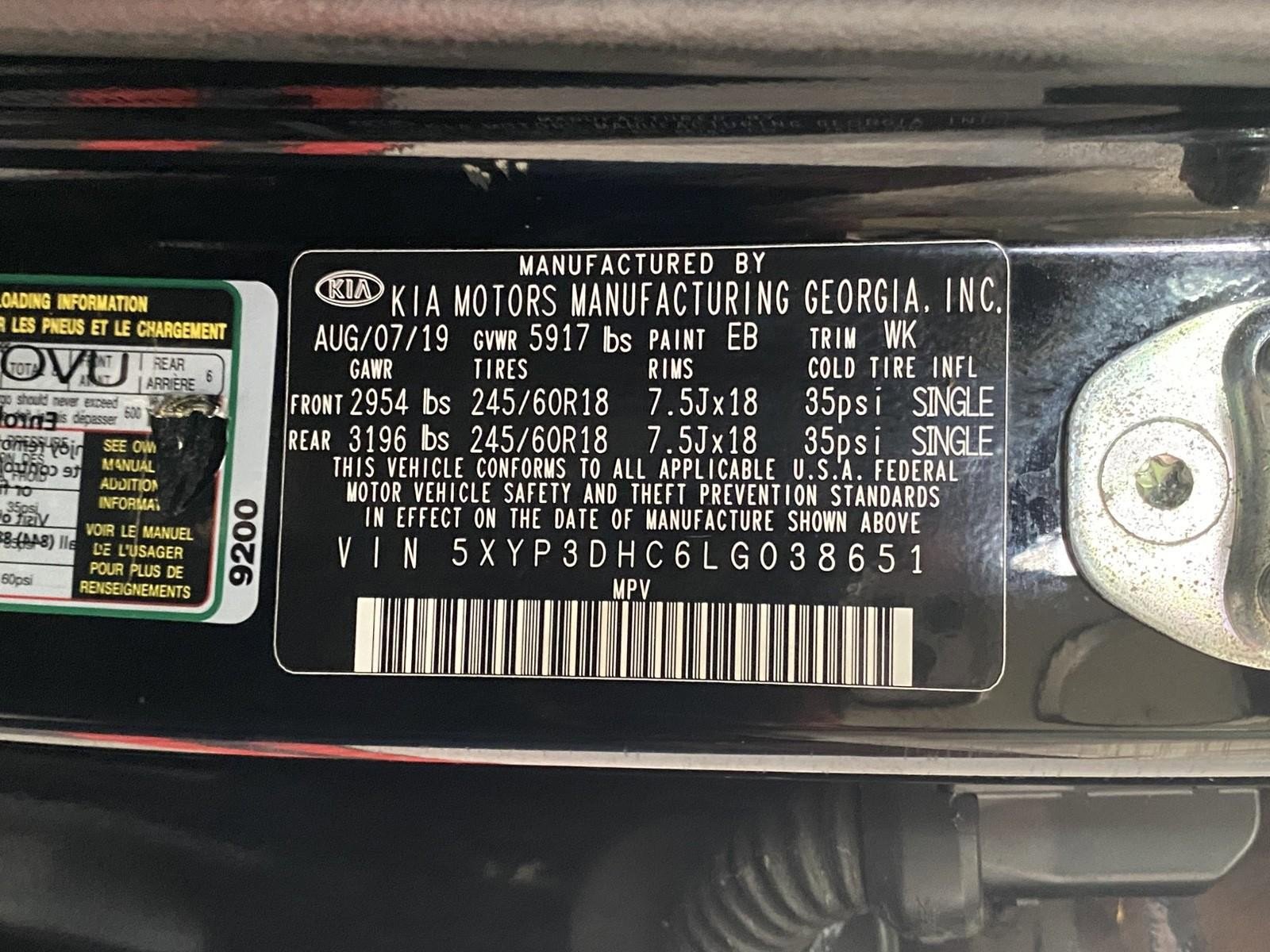 Used 2020 Kia Telluride EX w/ Towing Package AWD/4WD image 33