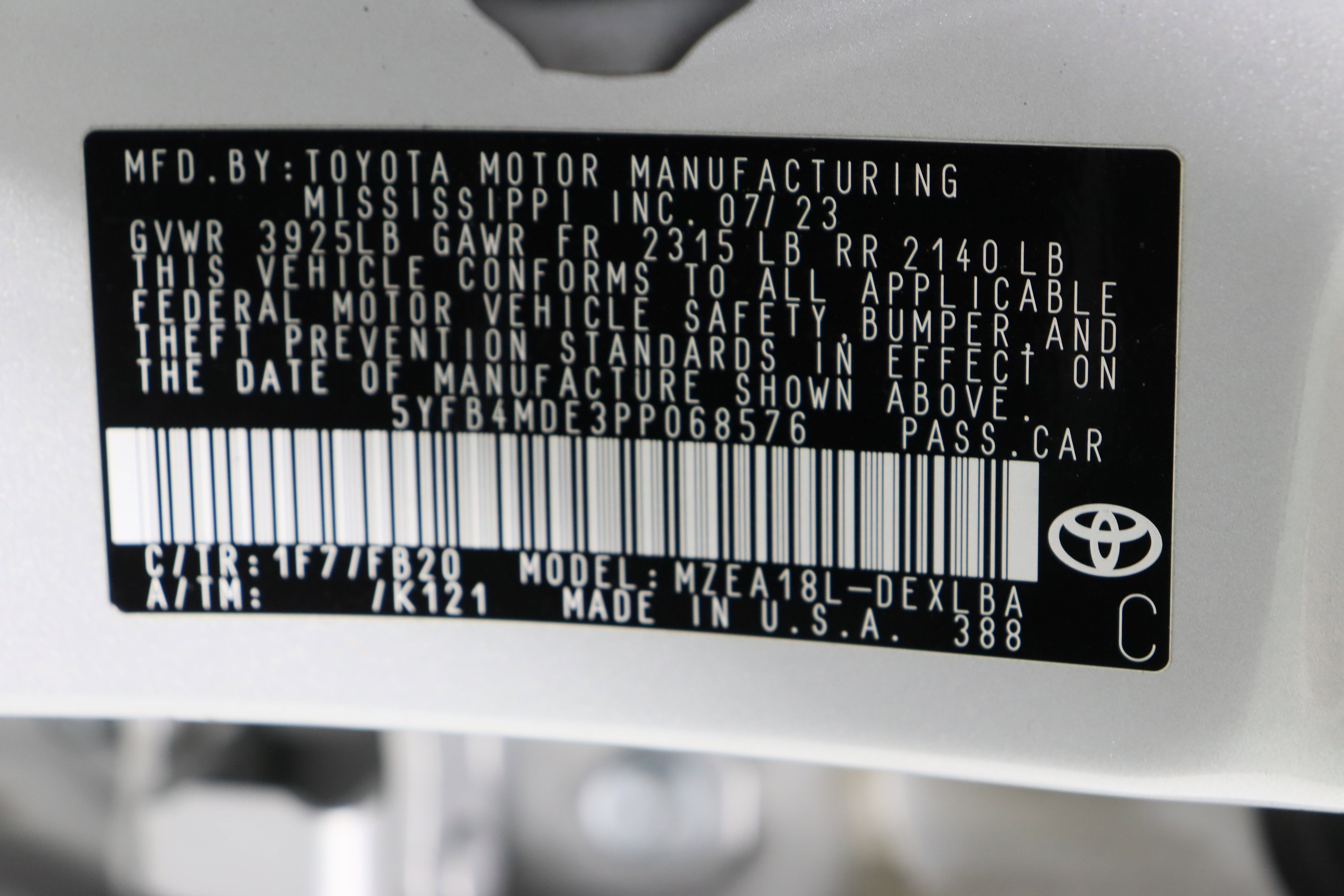 Certified 2023 Toyota Corolla LE image 37