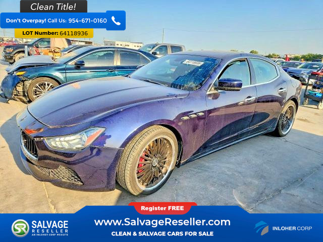 Used 2016 Maserati Ghibli RWD image 1