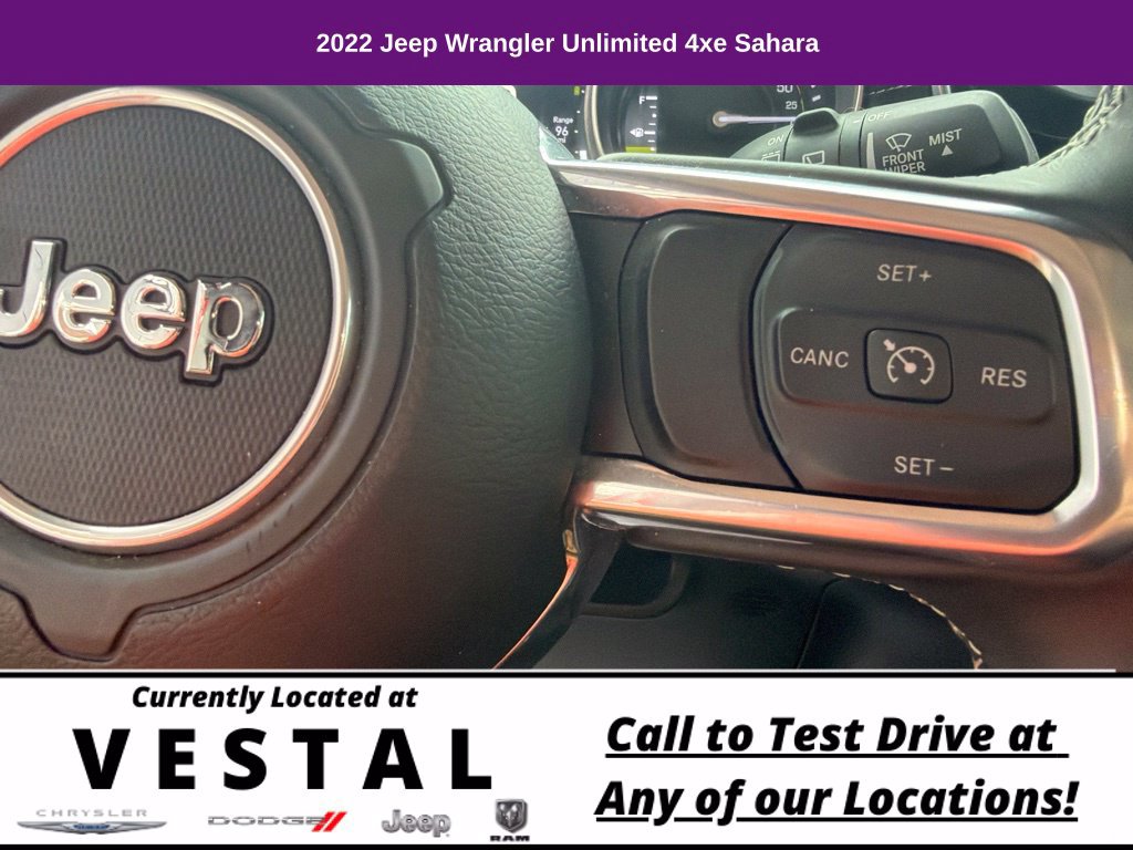 Used 2022 Jeep Wrangler Unlimited Sahara AWD/4WD image 36