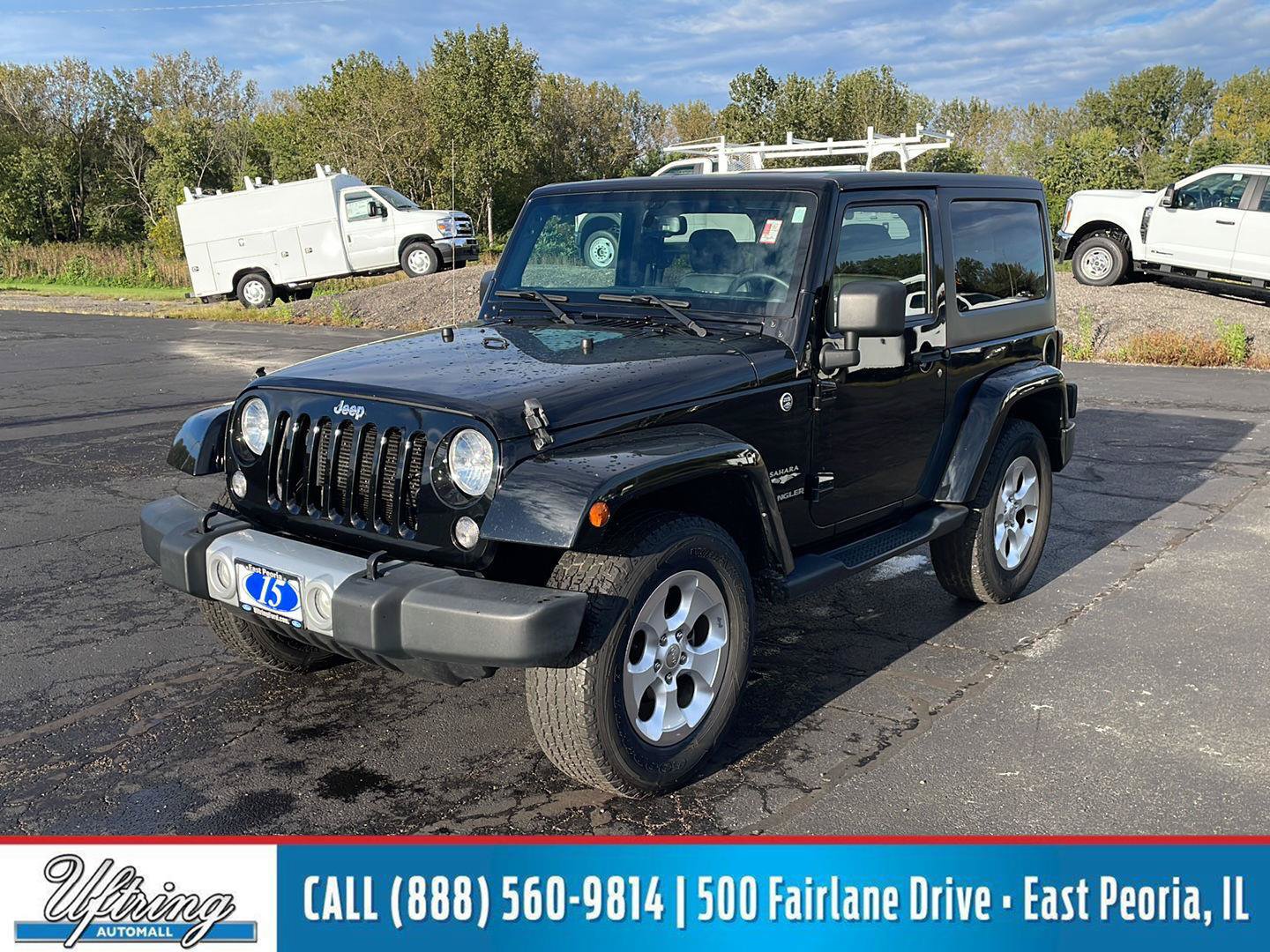 Used 2015 Jeep Wrangler Sahara w/ Connectivity Group AWD/4WD image 1