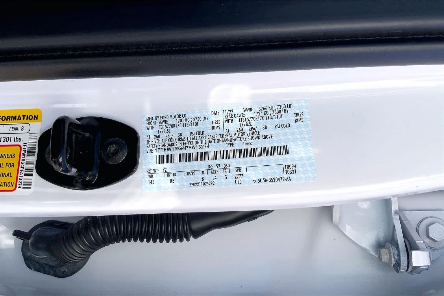 Certified 2023 Ford F150 Raptor AWD/4WD image 36
