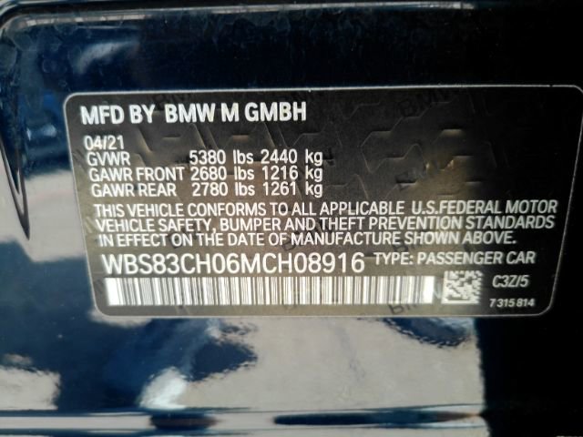 Used 2021 BMW M5 w/ Executive Package AWD/4WD image 59