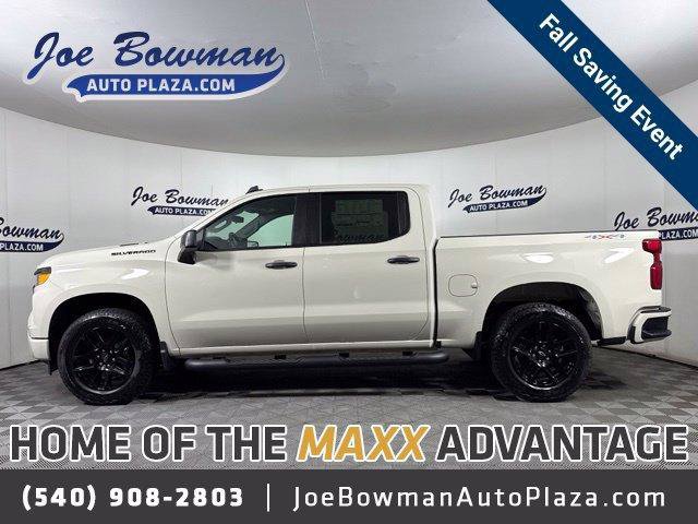 New 2026 Chevrolet Silverado 1500 Custom w/ Turbomax Blackout Package