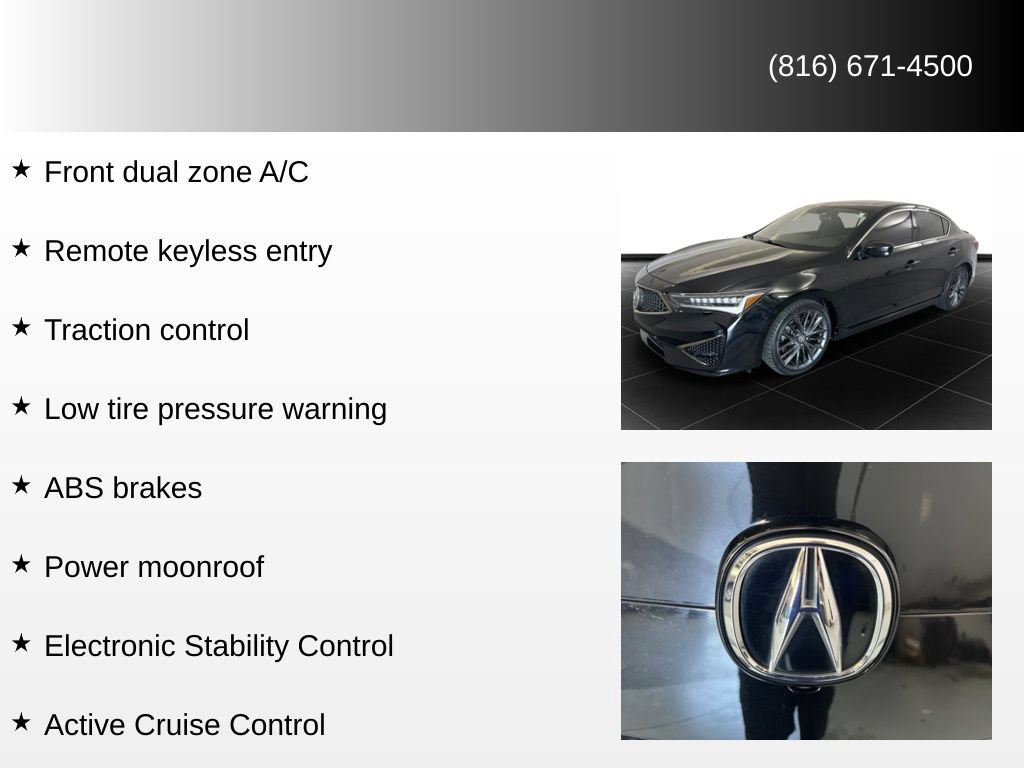 Used 2020 Acura ILX w/ Premium & A-SPEC Package FWD image 83