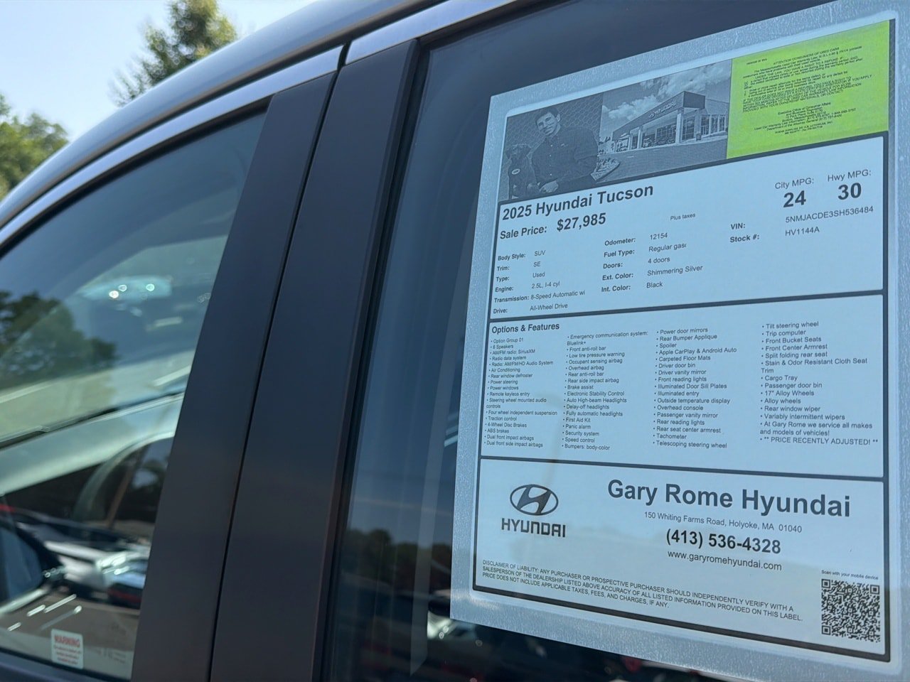Certified 2025 Hyundai Tucson SE AWD/4WD image 28