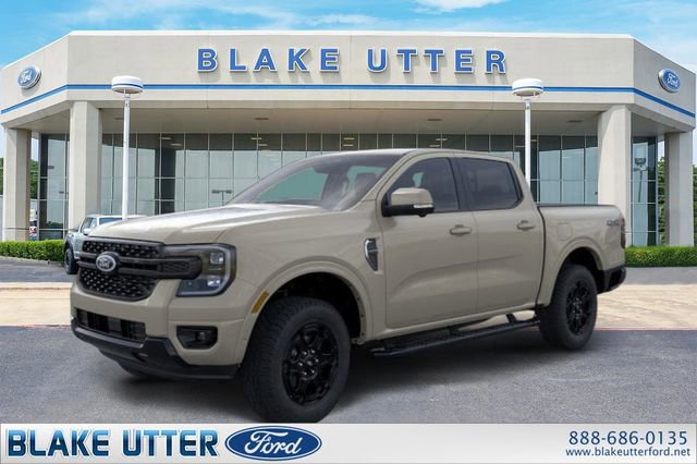 New 2025 Ford Ranger Lariat w/ Black Appearance Package