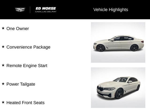 Used 2021 BMW 540i w/ Convenience Package image 18