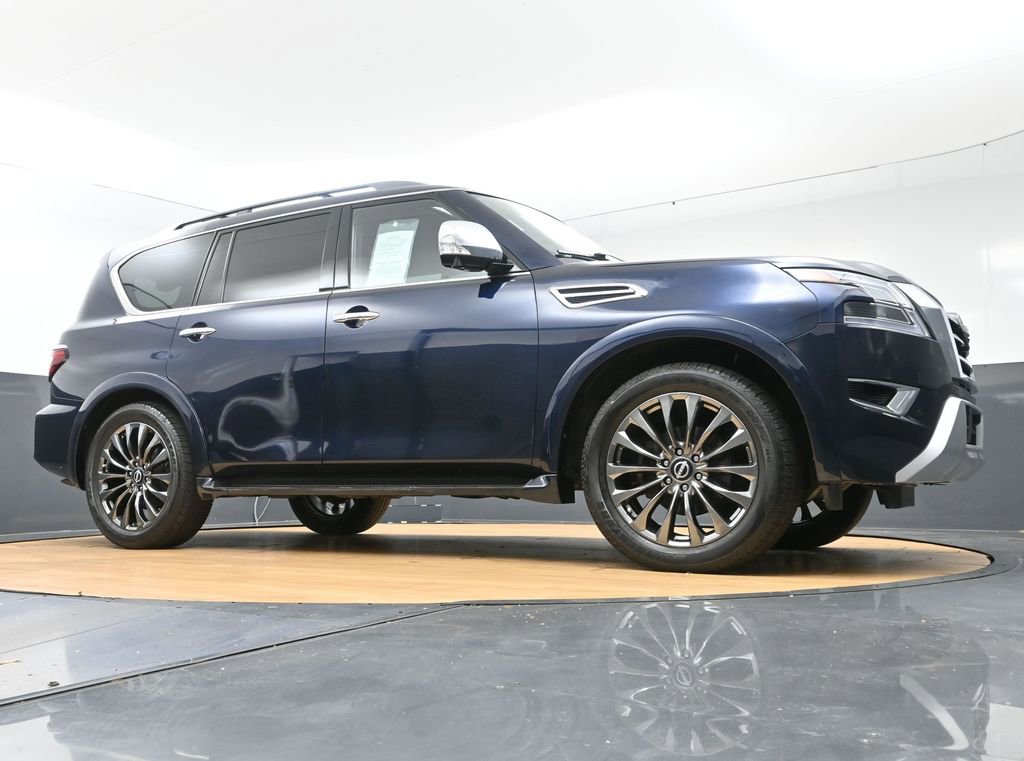 Used 2021 Nissan Armada Platinum w/ Captain's Chairs Package AWD/4WD image 52