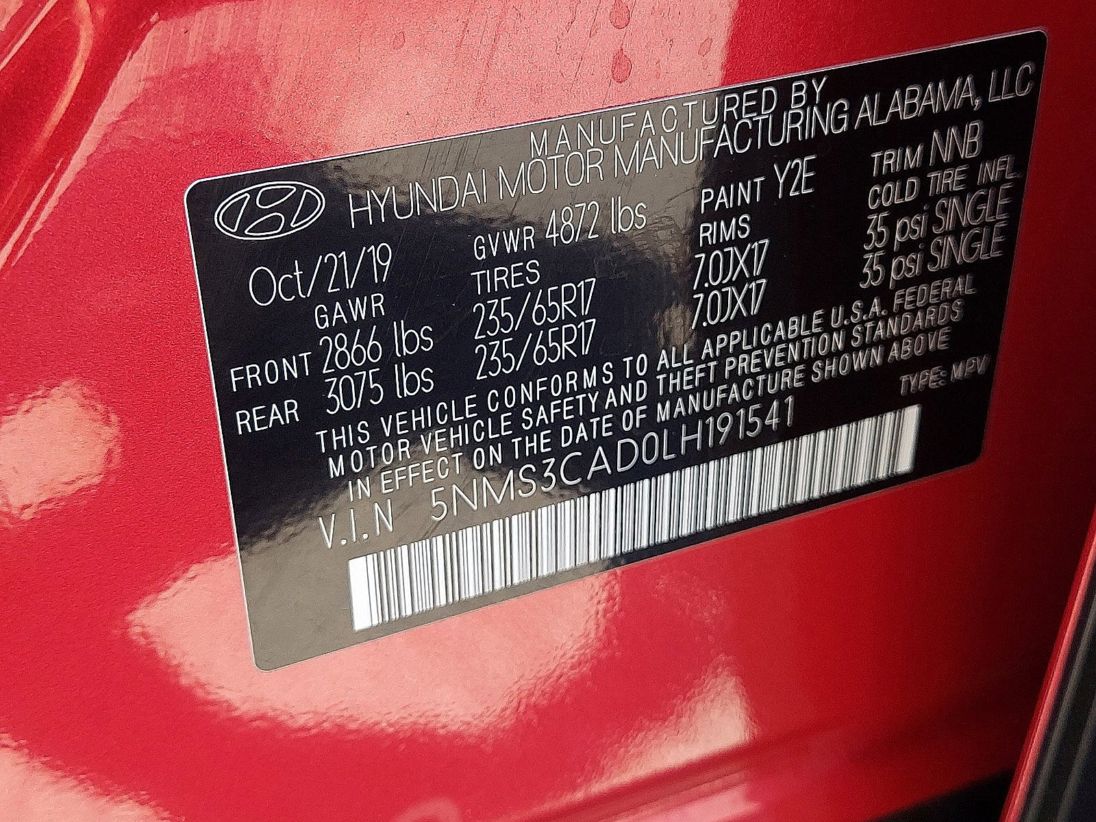 Used 2020 Hyundai Santa Fe SEL image 24