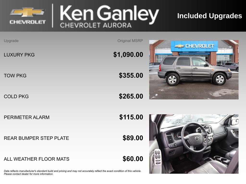 Used 2004 MAZDA Tribute ES w/ Luxury Pkg image 6