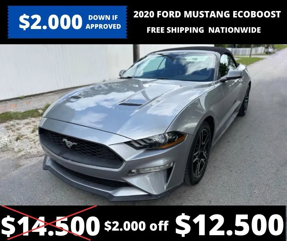 Used 2020 Ford Mustang Premium RWD image 1