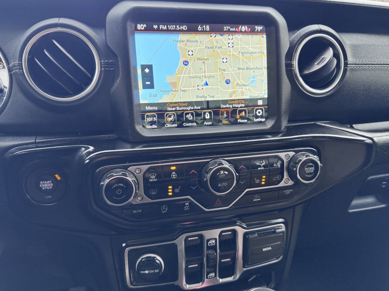 Used 2021 Jeep Wrangler Unlimited Sahara w/ Uconnect 4C Nav & Sound Group image 18