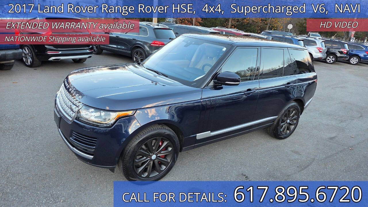 Used 2017 Land Rover Range Rover HSE