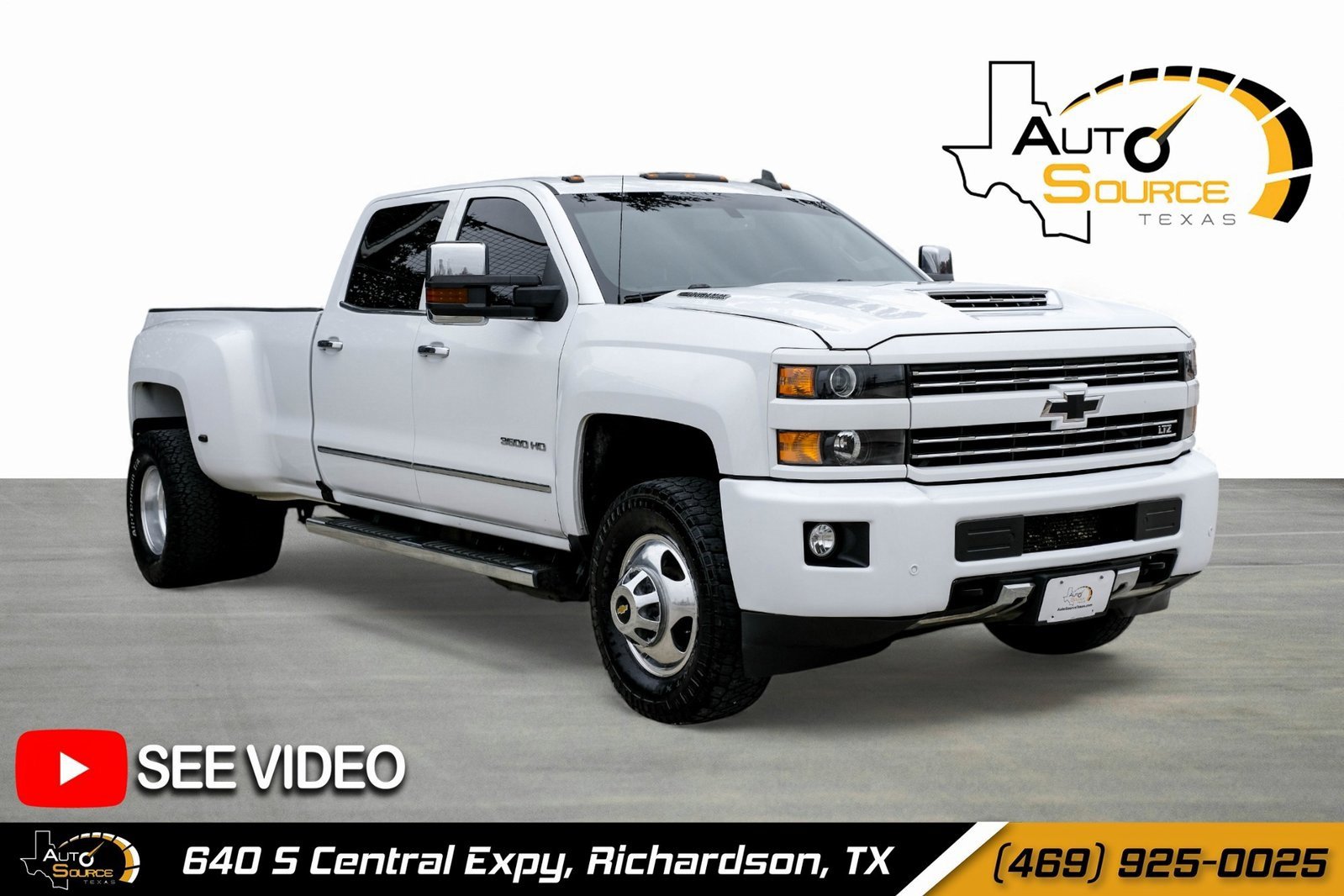 Used 2019 Chevrolet Silverado 3500 LTZ w/ Duramax Plus Package