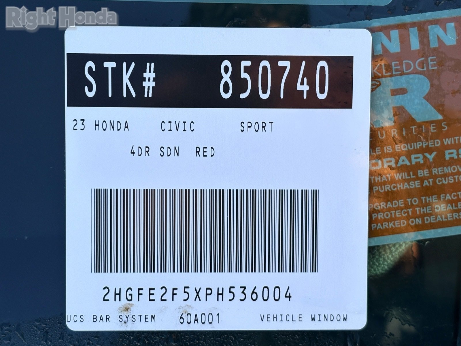 Used 2023 Honda Civic Sport image 31