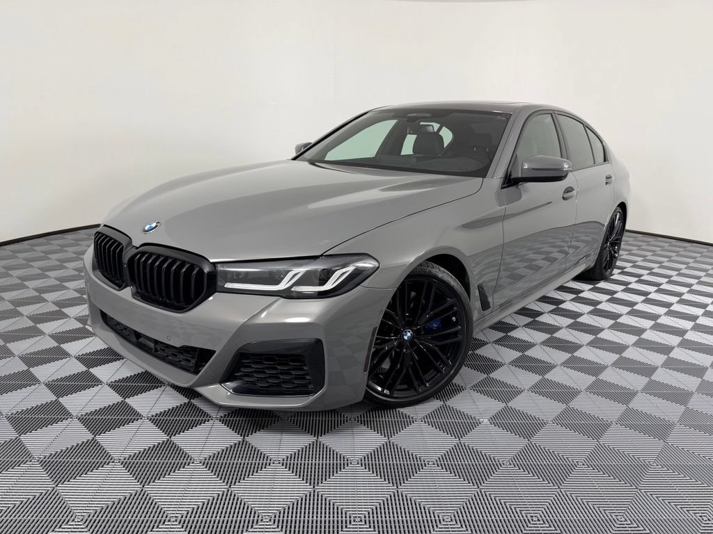Used 2022 BMW M550i xDrive AWD/4WD image 1
