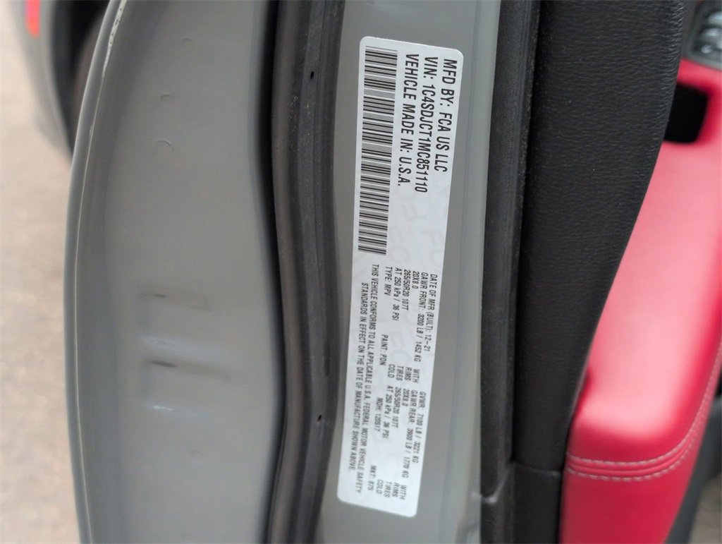 Used 2021 Dodge Durango R/T w/ Blacktop Package image 35