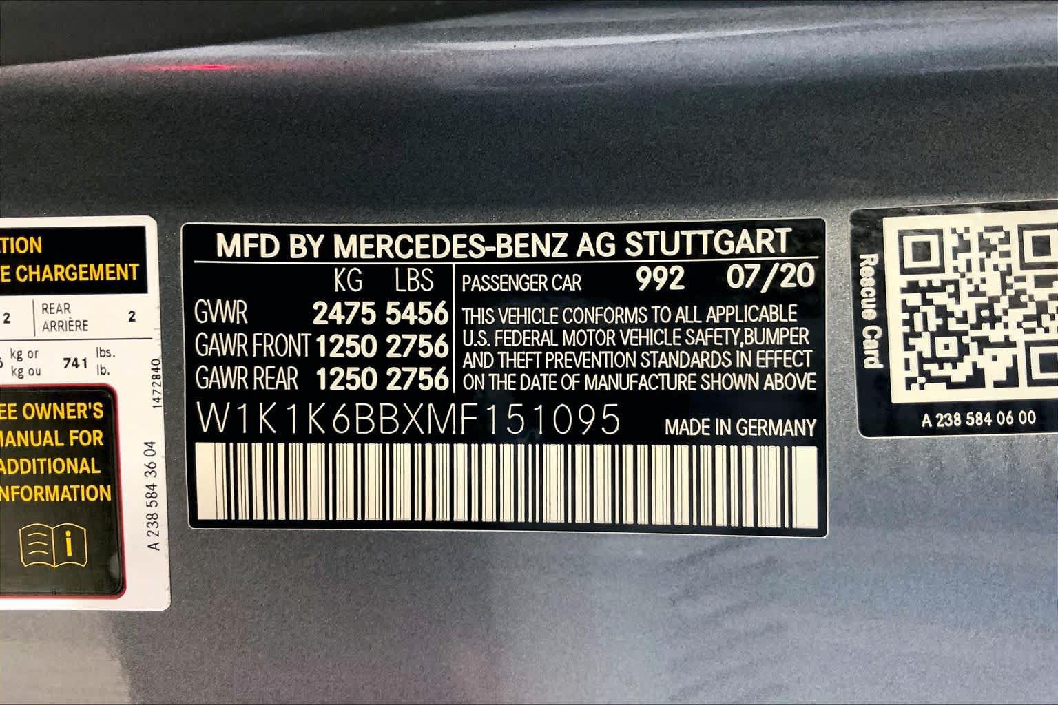 Used 2021 Mercedes-Benz E 53 AMG 4MATIC Cabriolet image 36