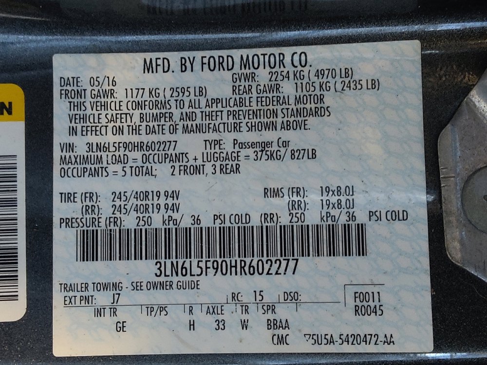 Used 2017 Lincoln MKZ Reserve w/ Technology Package image 33